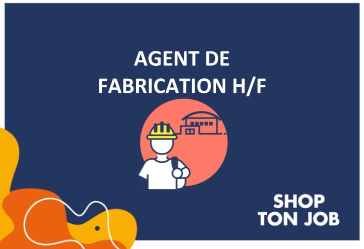 AGENT DE FABRICATION H/F - Centre Commercial Carrefour 